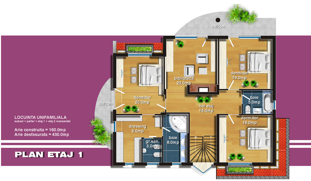 zoom plan etaj