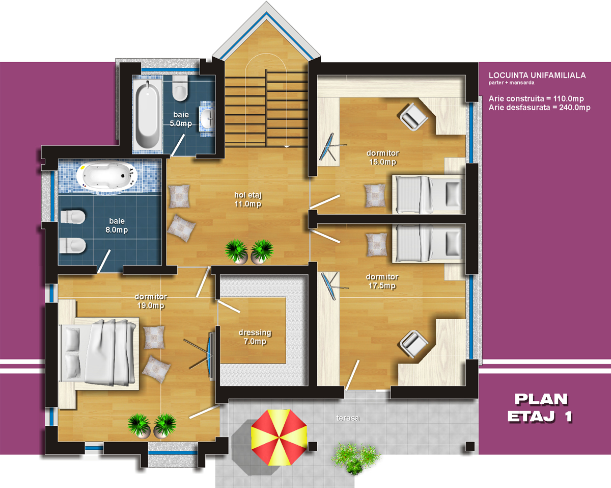 zoom plan etaj